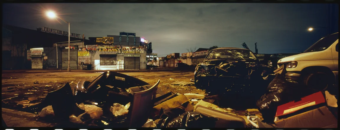 Disappearing shadows. Willets Point.