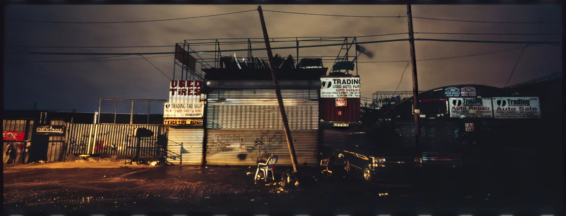 Disappearing shadows. Willets Point.
