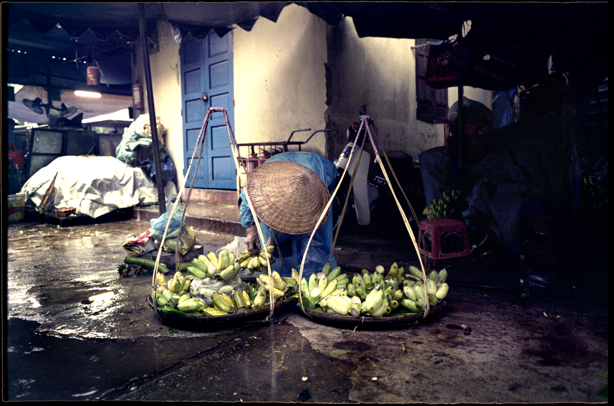 Local market.