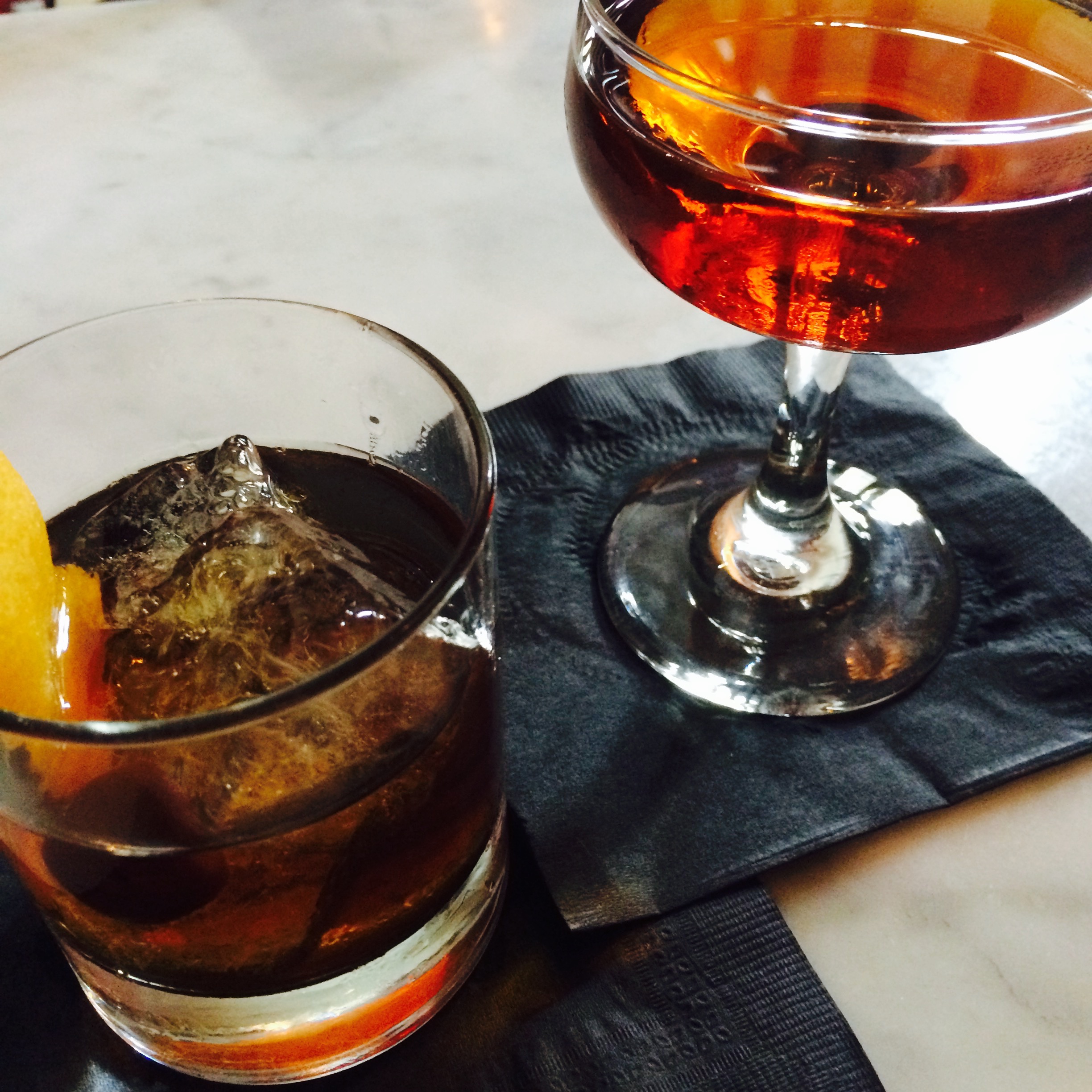 Cricket Old Fashioned & Peater Rabbit at Uva.