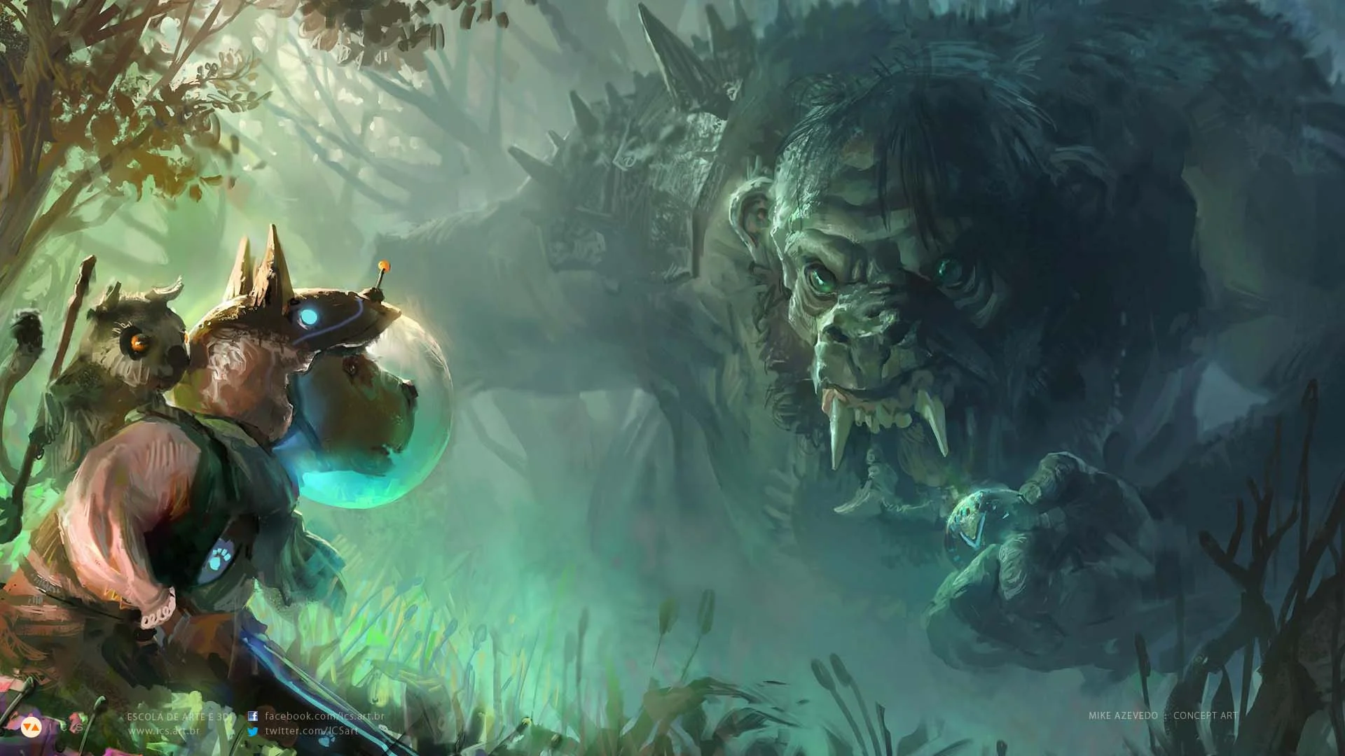 Pintura Digital e Ilustração - Como Mike Azevedo começou