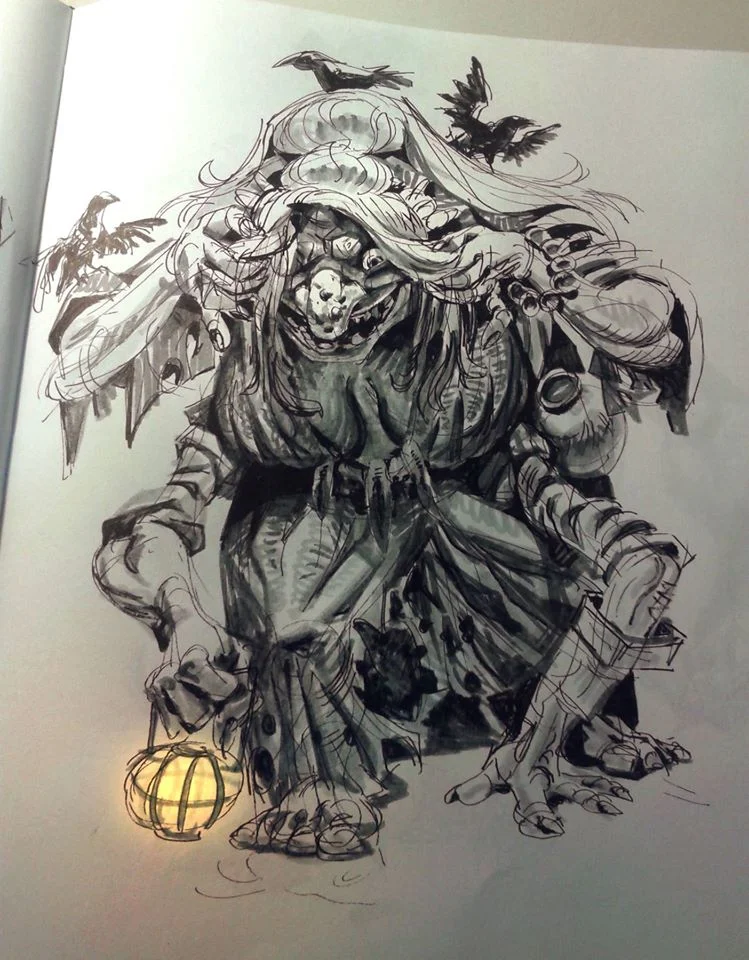 Inktober - Materiais, técnicas, inspirações e a importância de desenhar a caneta