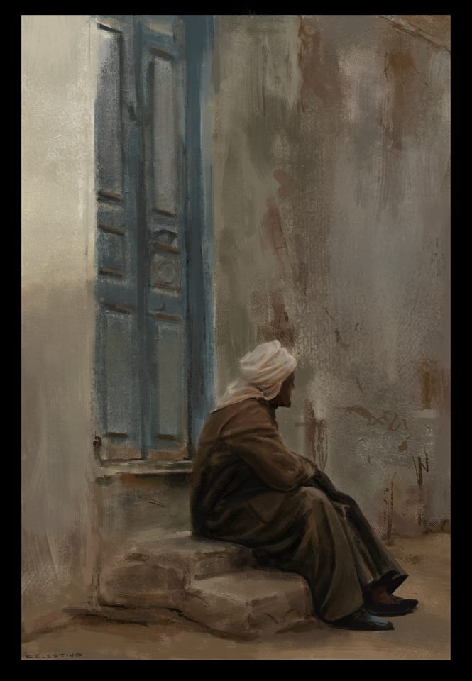 Arte do autor com base em frame do Indiana Jones