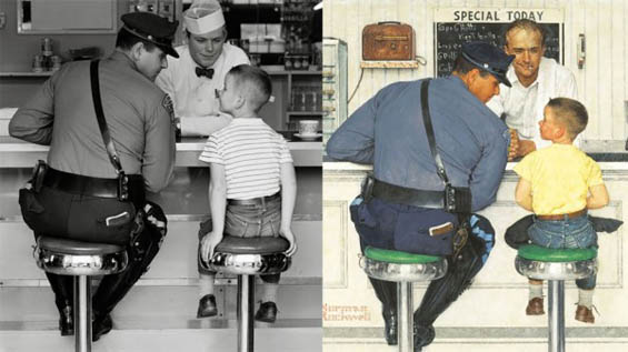 Arte de Norman Rockwell