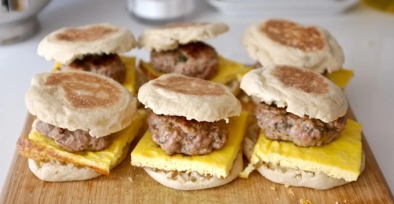 Freezer-Friendly Breakfast Sandwiches