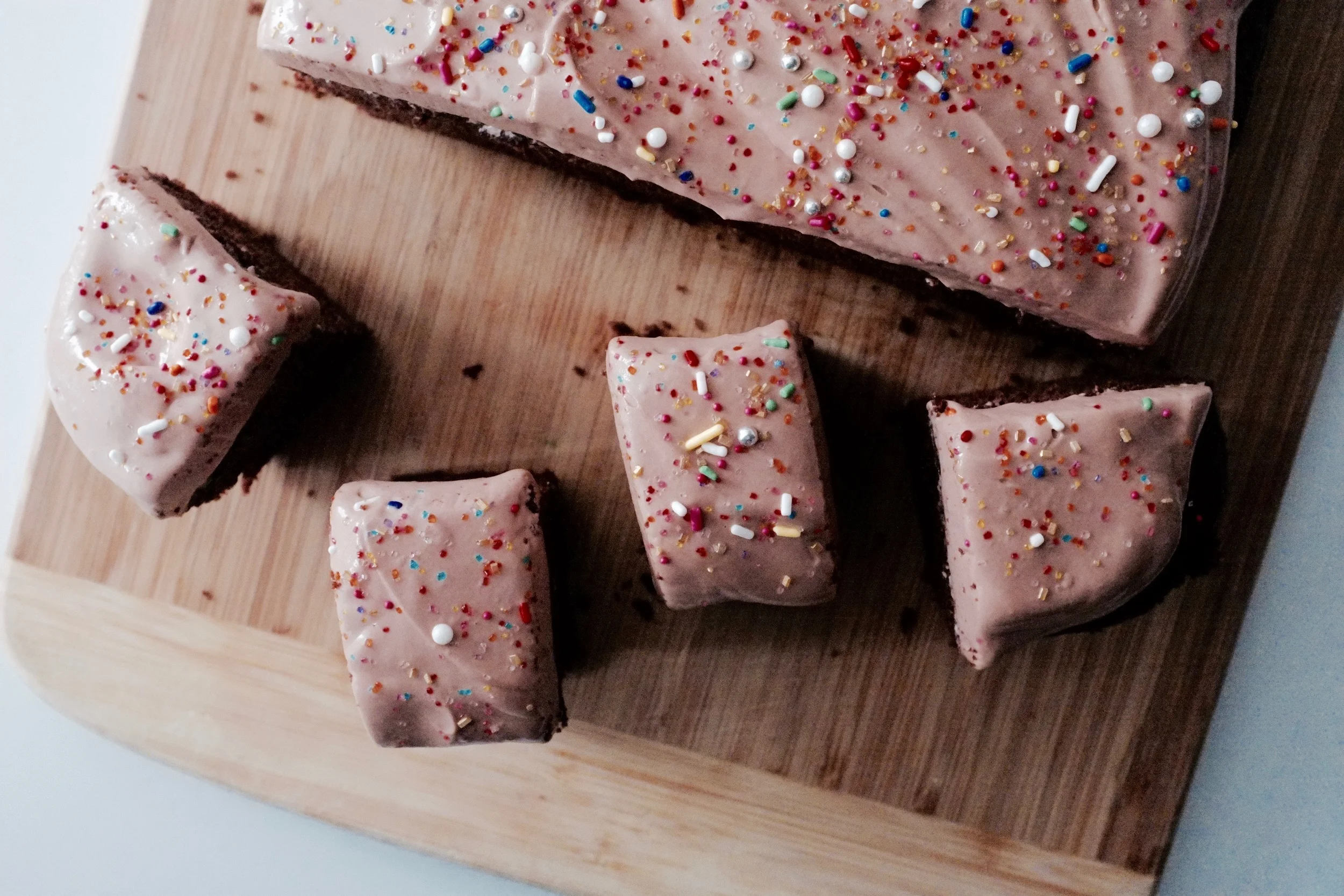 Chocolate Cake with Sour Cream Frosting