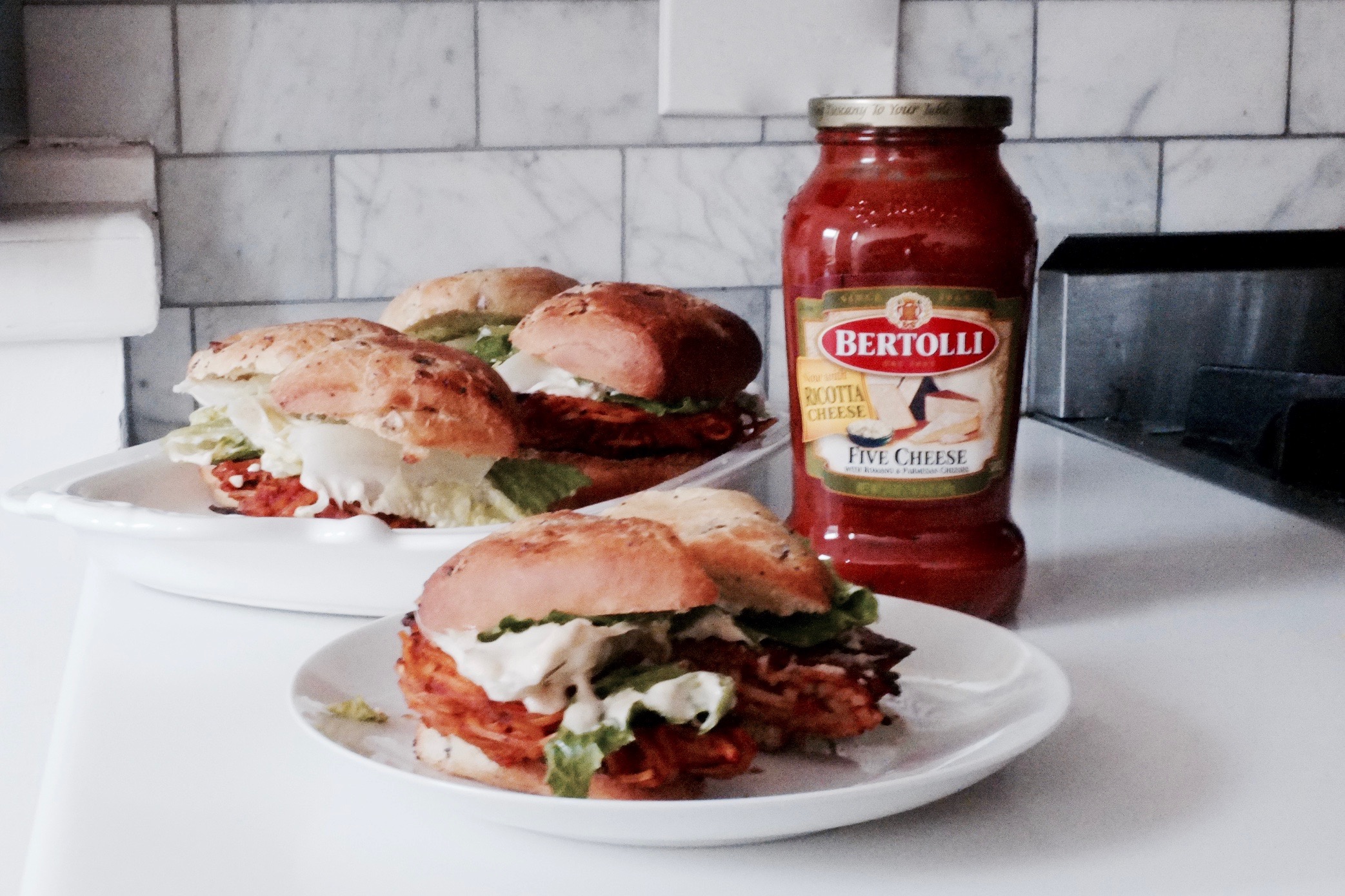 Spaghetti Sandwiches