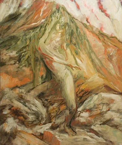 Dancer lll 2016 oil/canvas 78x66in