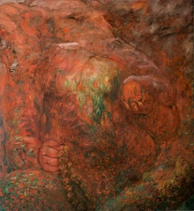 Ganesh 2015 oil/canvas 72x66in 