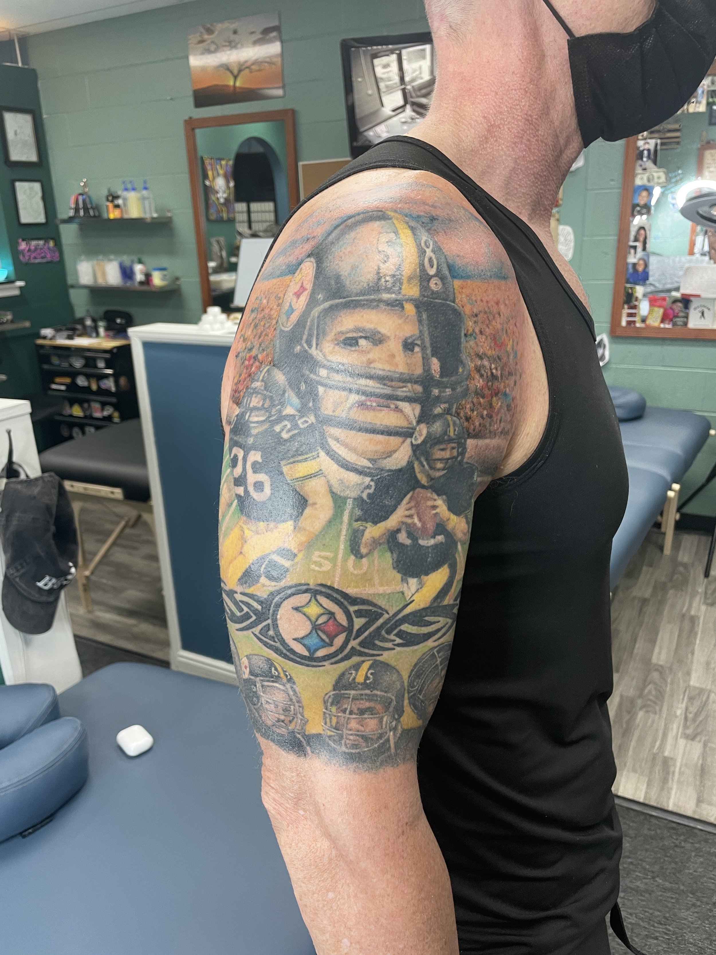 Steelers Half Sleeve Tattoo