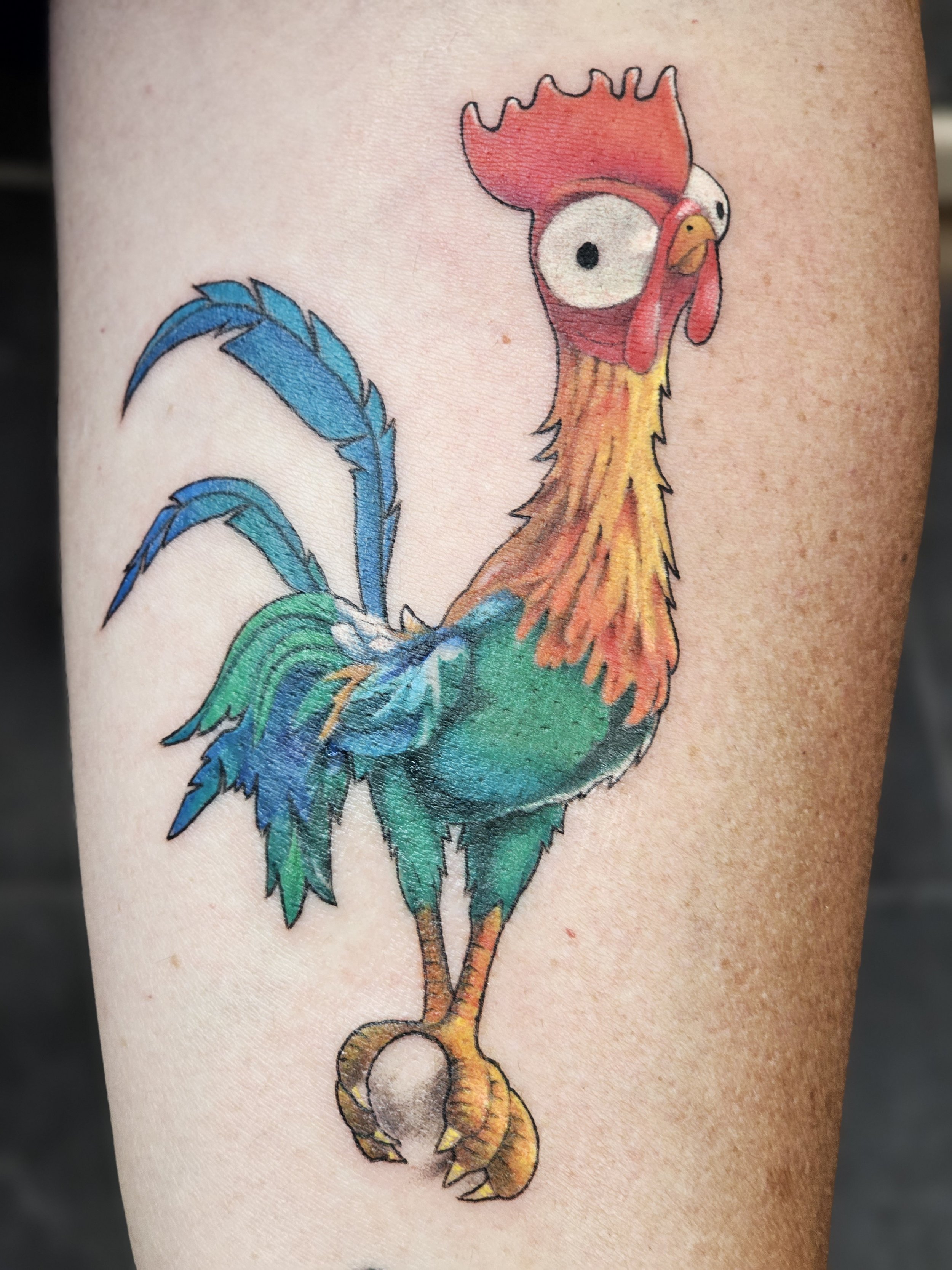 Silly Chicken Tattoo