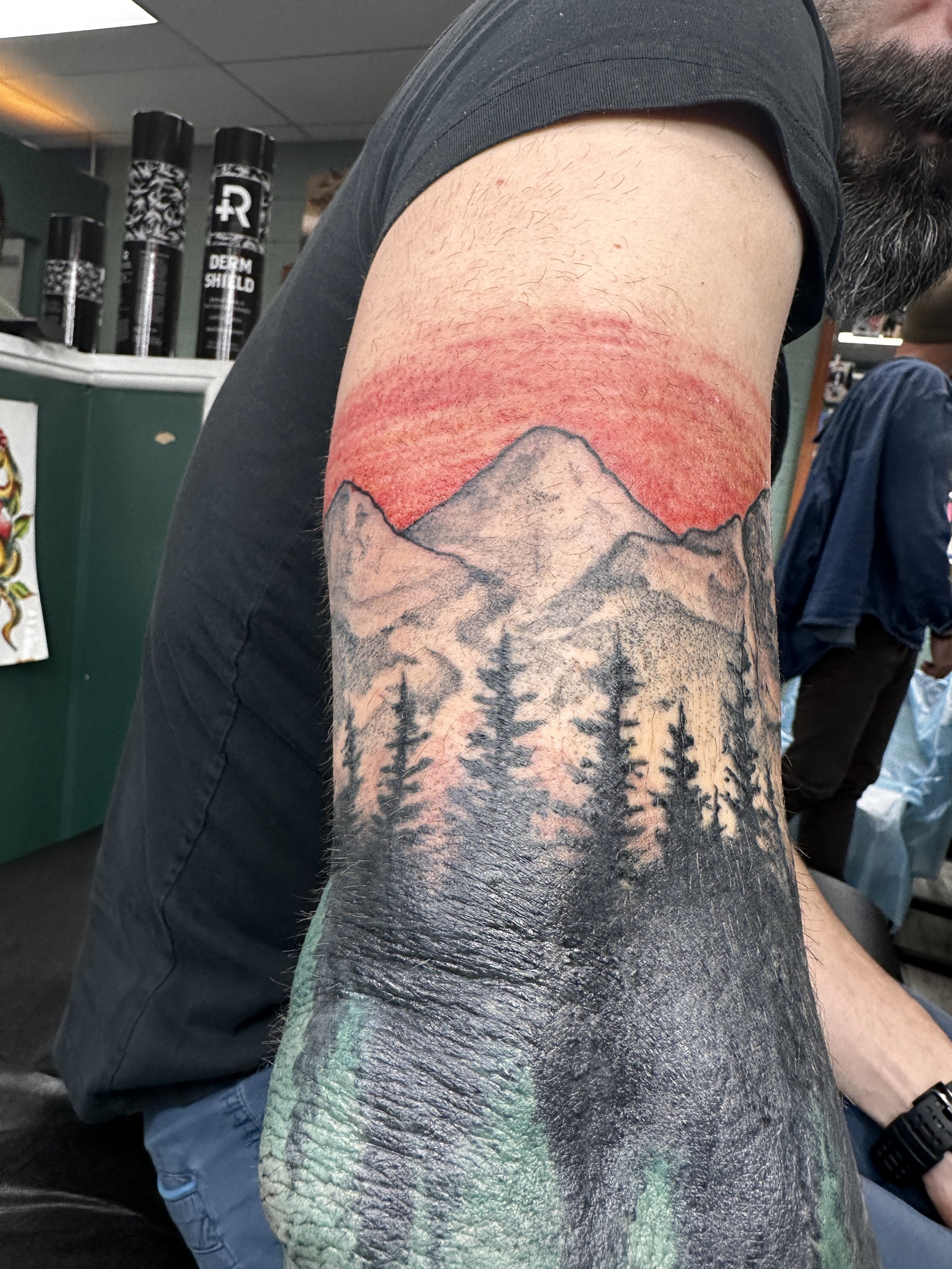 Teton Mountains Tattoo