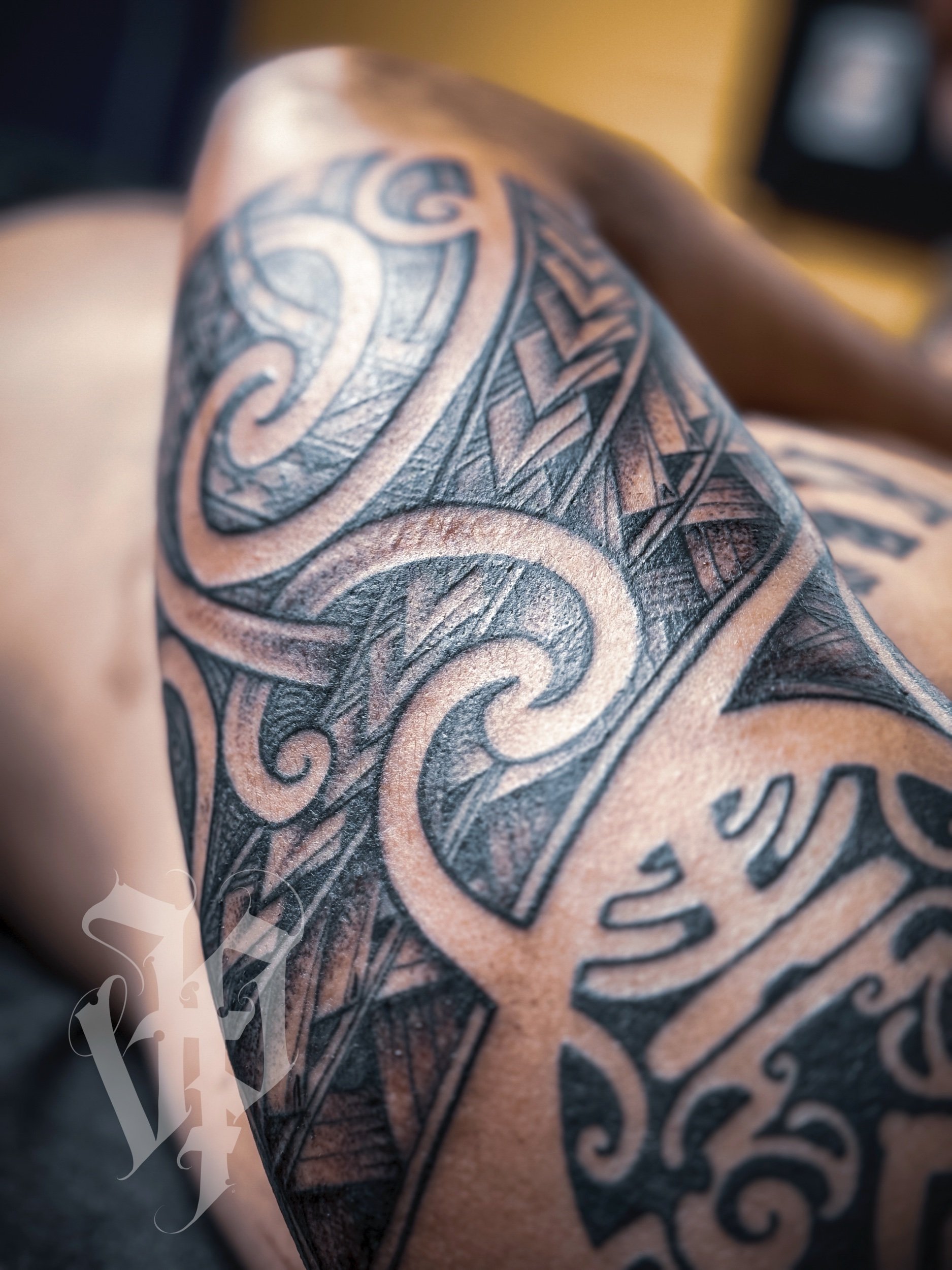 Freehand Polynesian Tribal