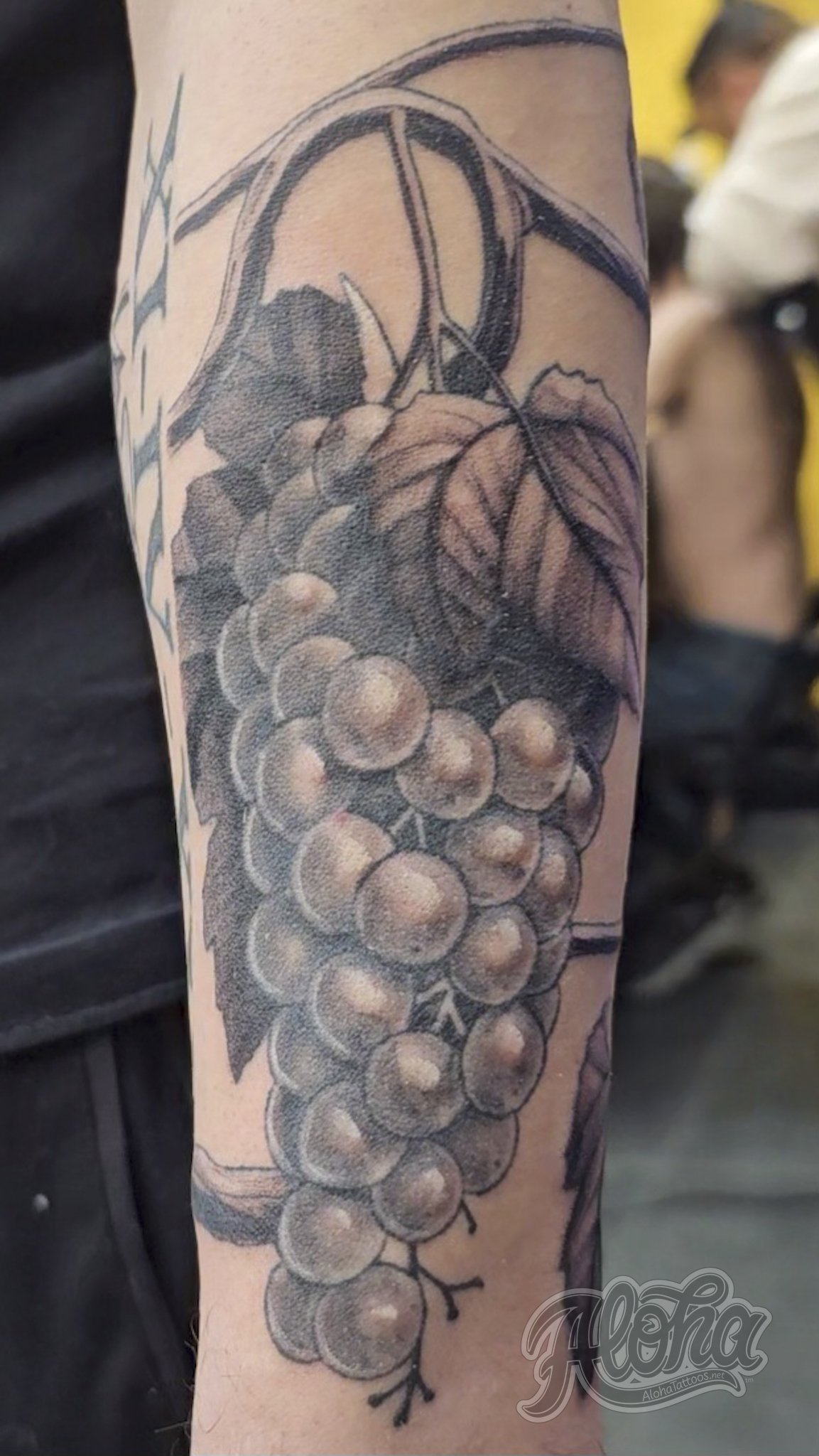 Grapes Tattoo