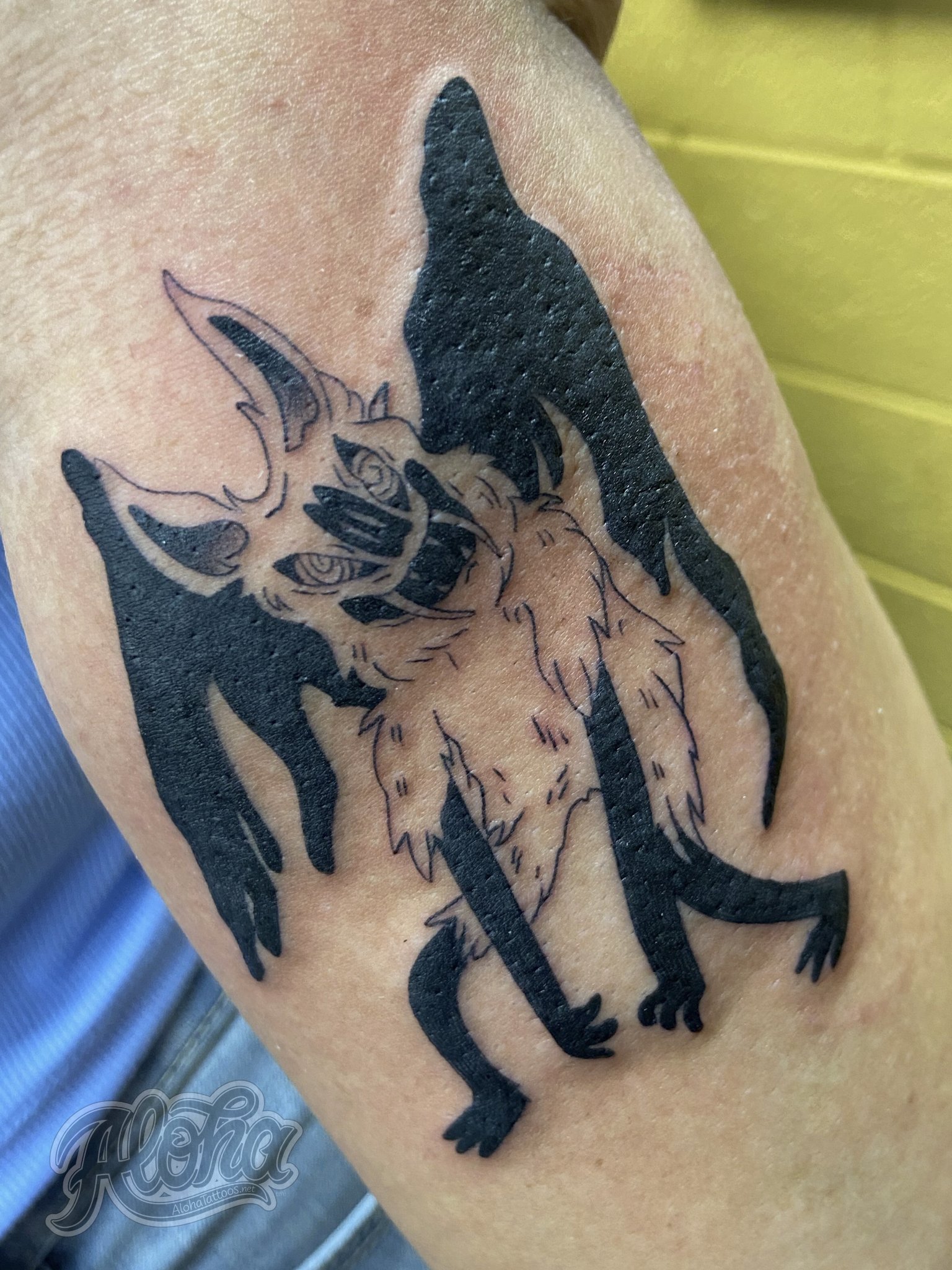 Grim Creature Tattoo