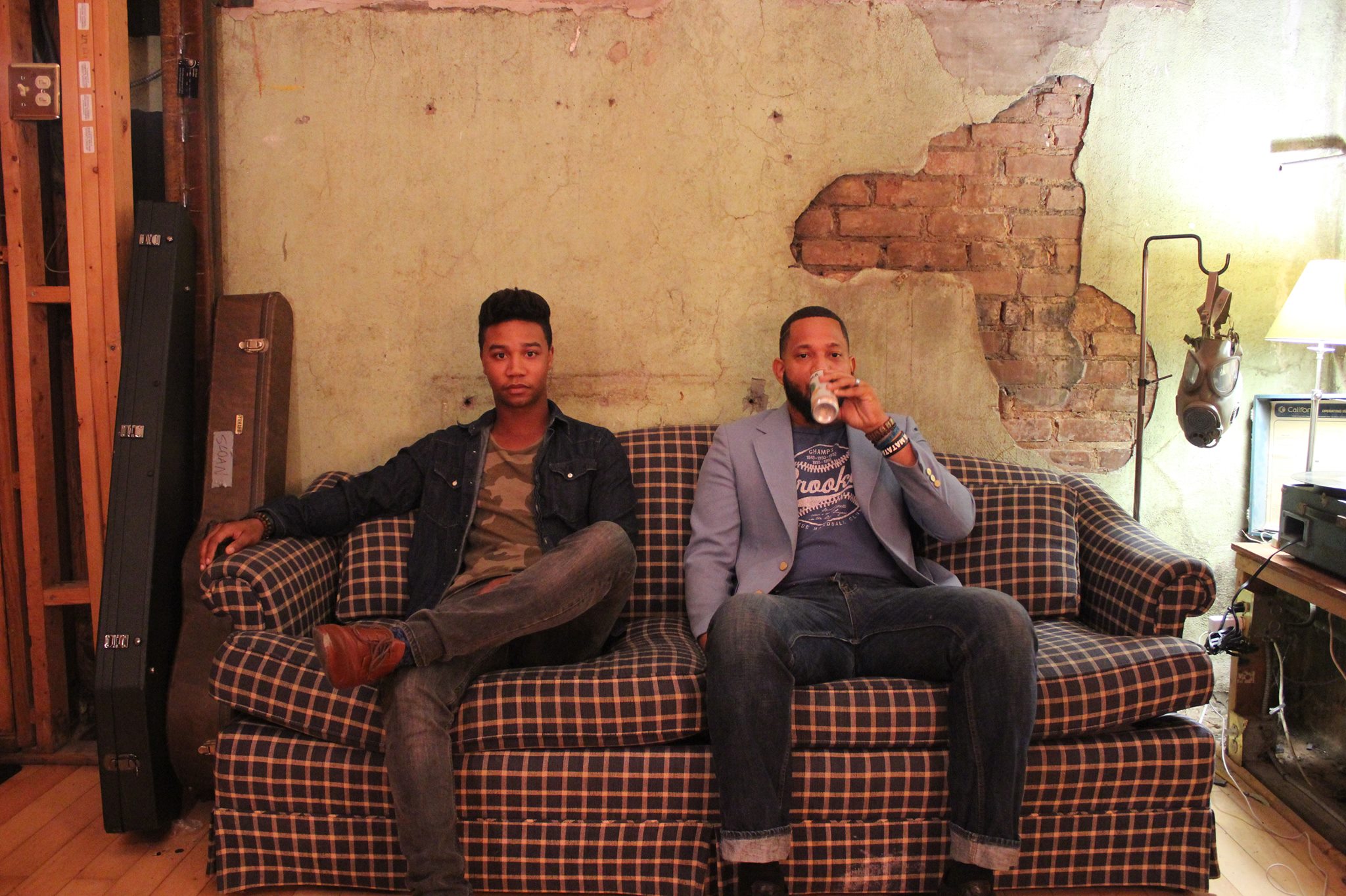 Michael Dean, creative director, pictured on the left and Jamie Lake. Photo Credit: Jamie Lake