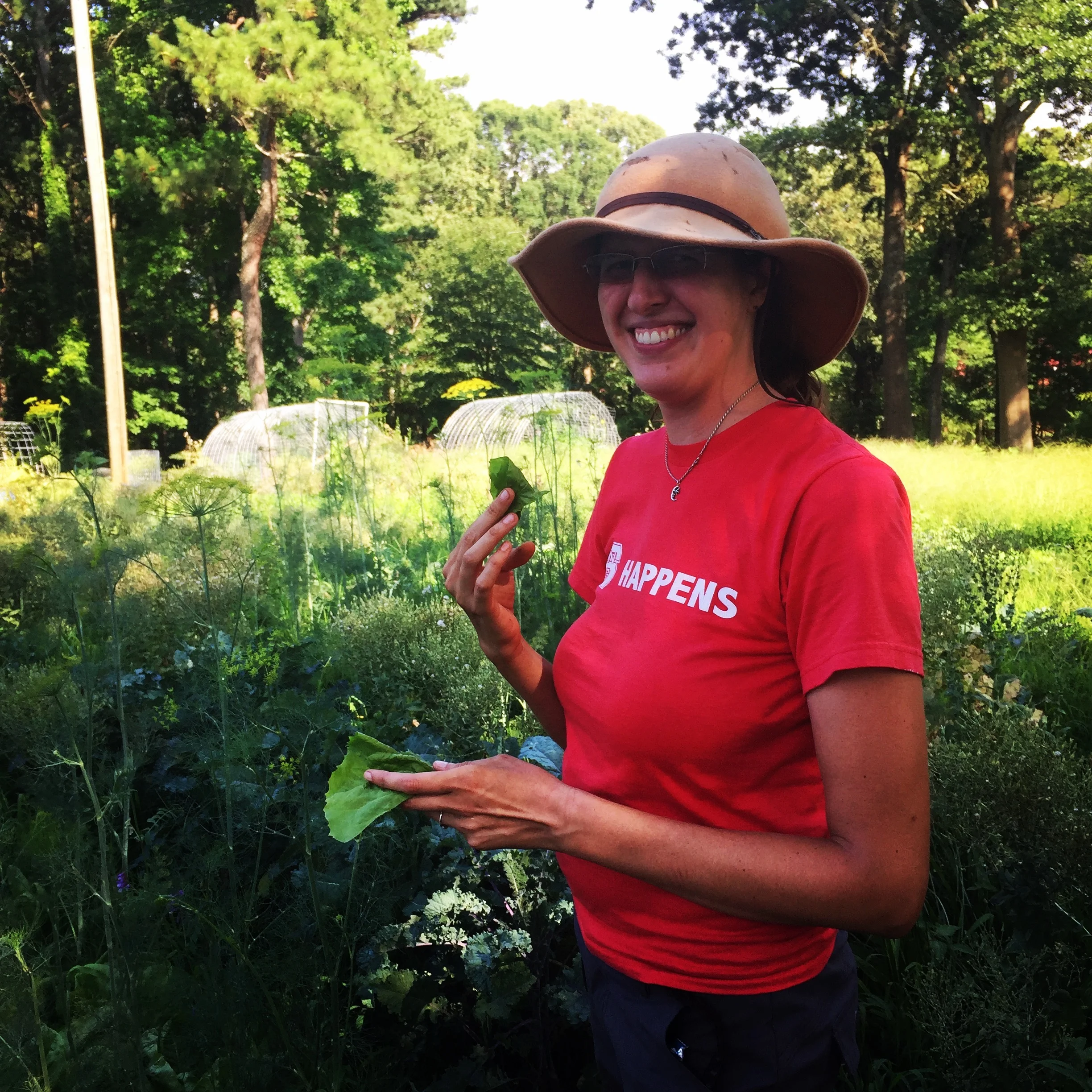 Founder of Ecosystems Farms Kirsten Simmons.