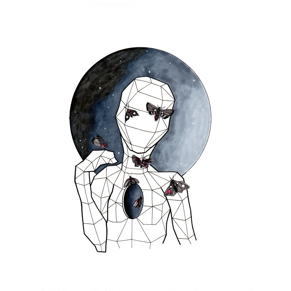 "Semi Self Portrait" by Chrissy Brimmage