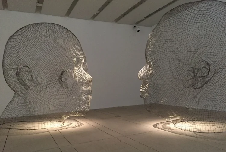 Awilda and Irma , Jaume Plensa