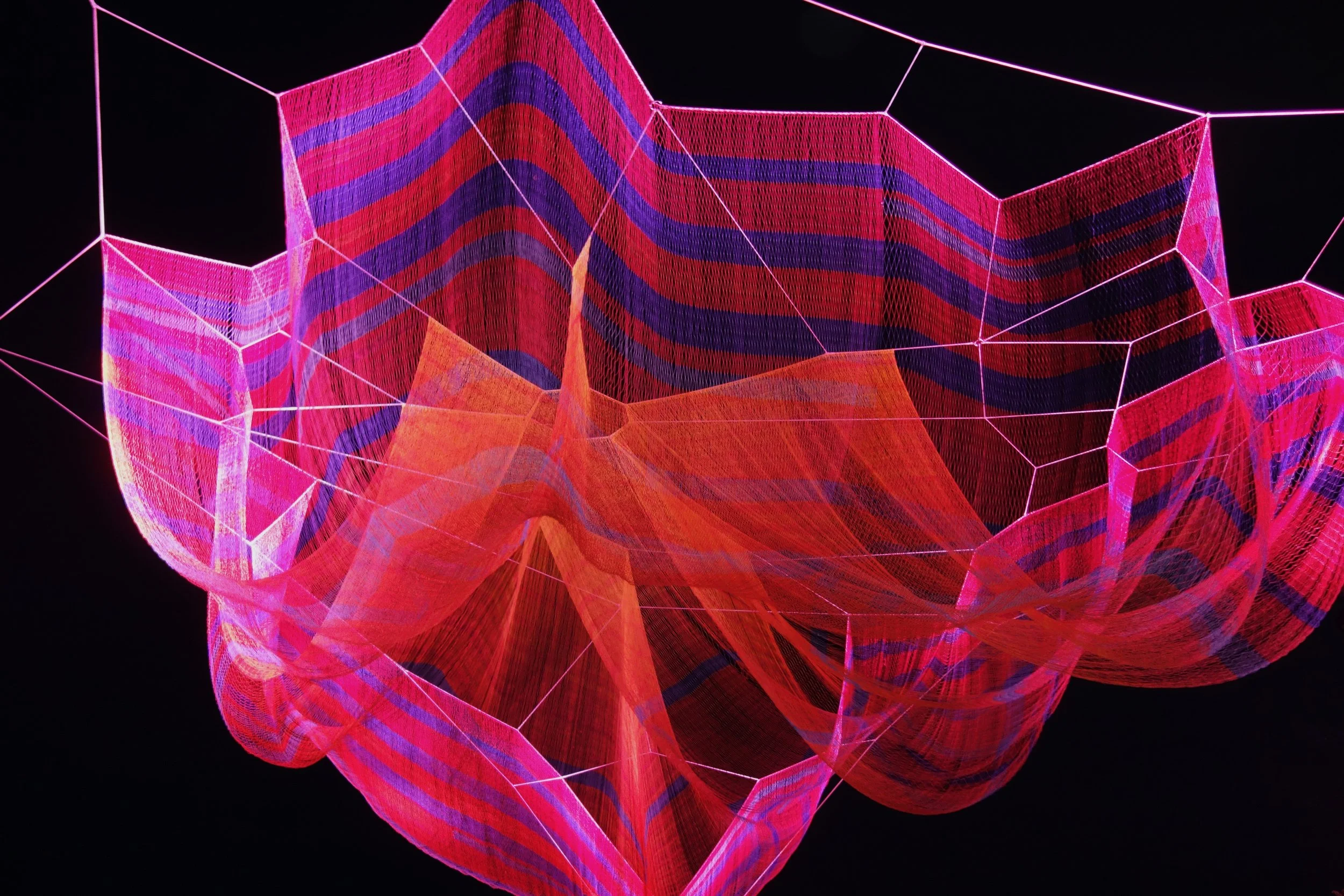 "Where We Met" Janet Echelman