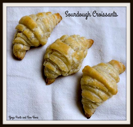 Flakey on the outside and chewy on the inside.