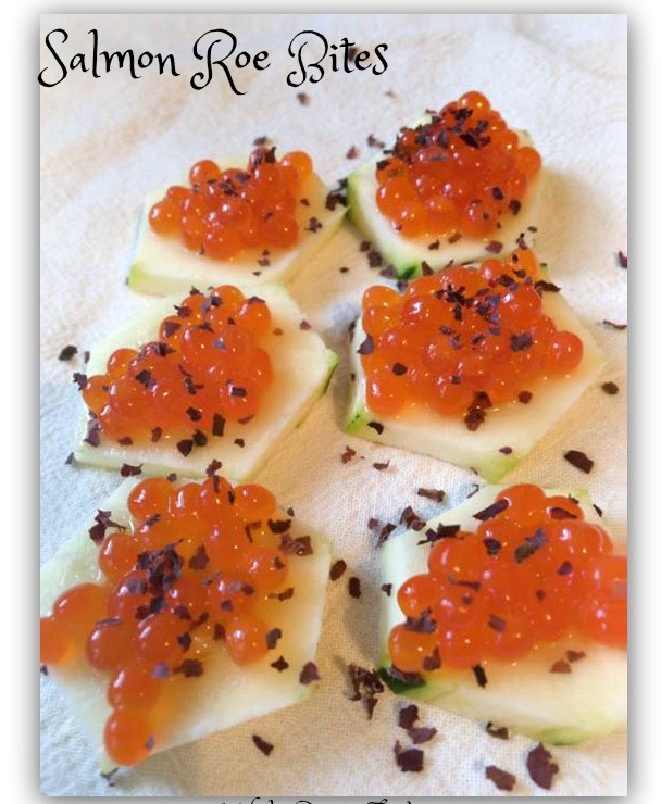 Salmon Roe Bites