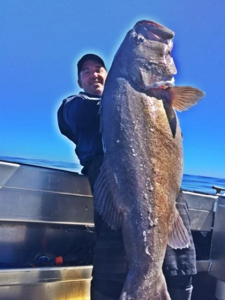 100pd Hapuka and a mean day out with good mates