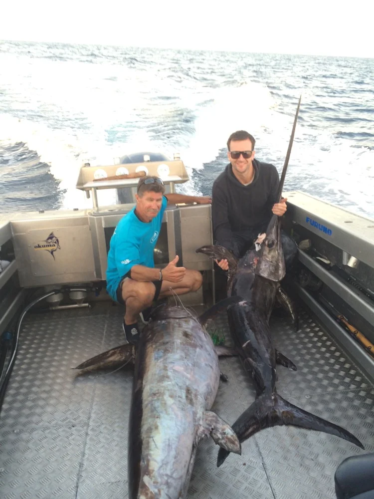 Swords and Bluenose with two awesome clients!