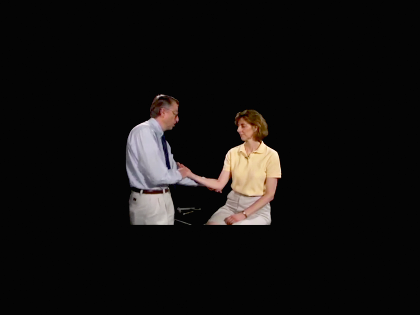 Mixed Signals A patient, undergoing a distressing medical exam, transmutes herself into a seagoing vessel, and signals her distress using antiquated maritime phrases. Courtney Stephens USA, 2018, 9:00 mins Visit the artist’s website here .