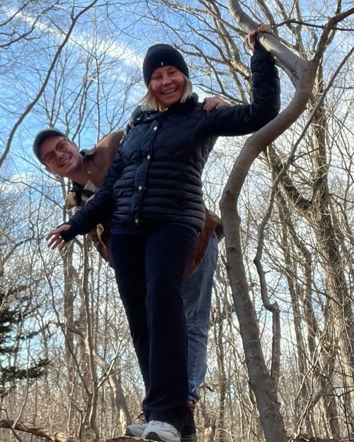 Hiking with my two favorite boys💕