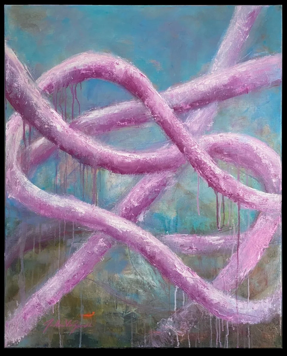 Twisted 1 
Oil on canvas
24 x 30
$2,200