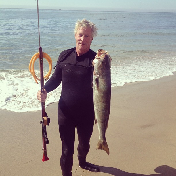 White Sea Bass taken in Malibu, California