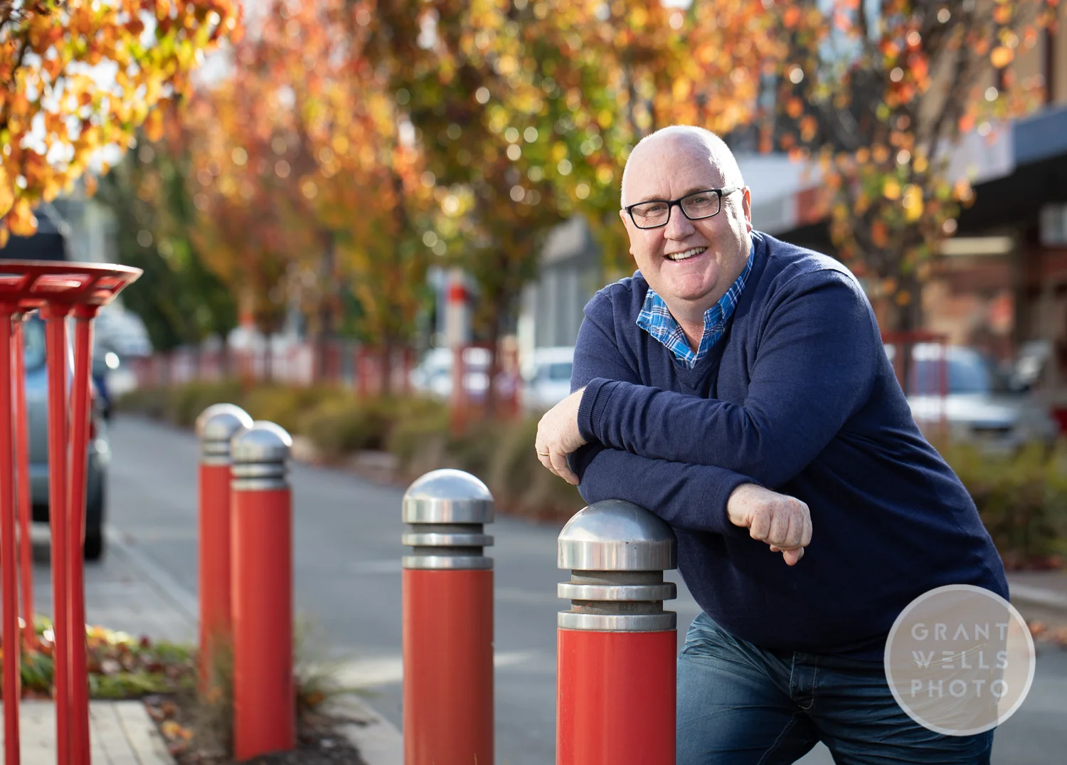 Brett Whiteley photographed for The Australian Newspaper.