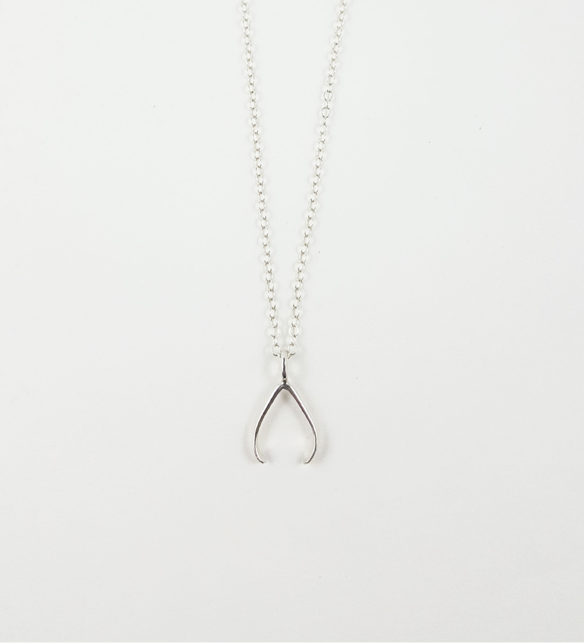 wishbone necklace gold tiffany