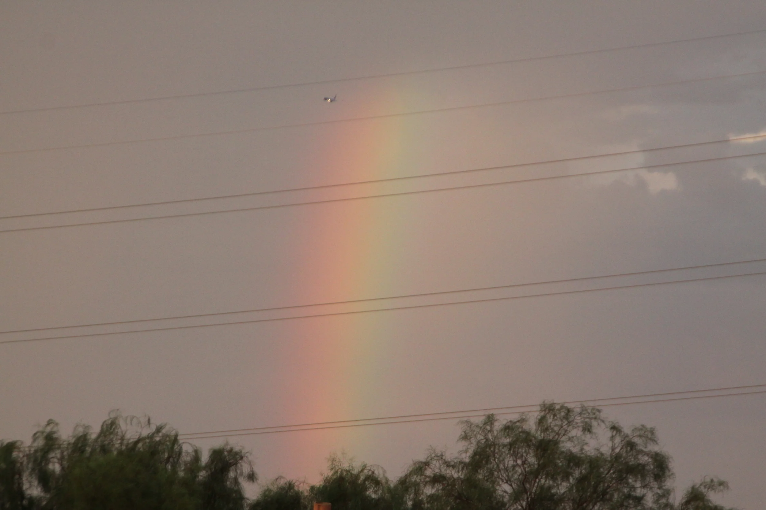  Partial rainbow from August 15, 2015. 