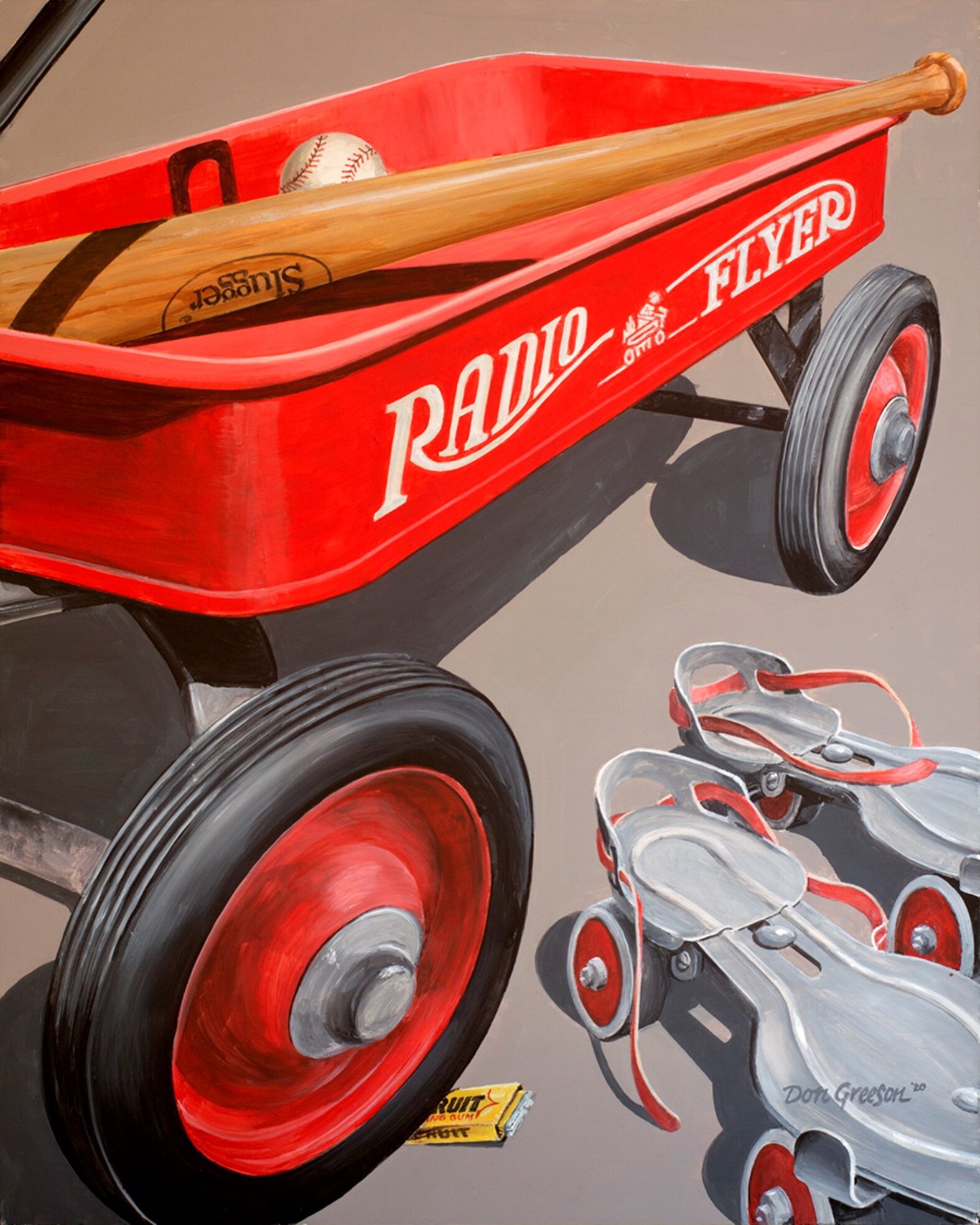 "Red Wagon" by Don Greeson