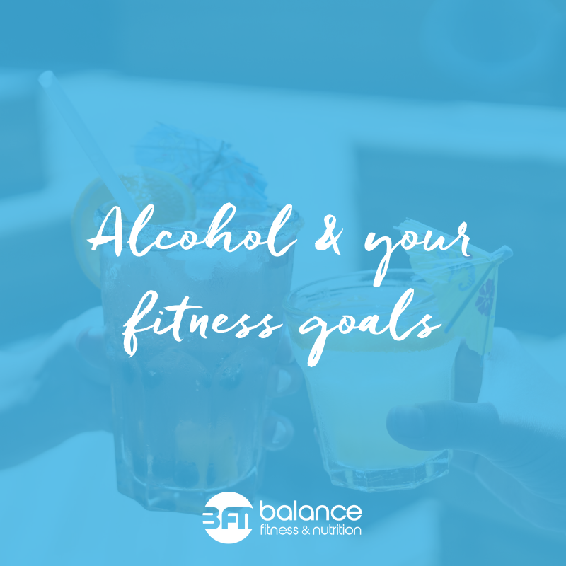 ALCOHOL &amp; YOUR FITNESS GOALS