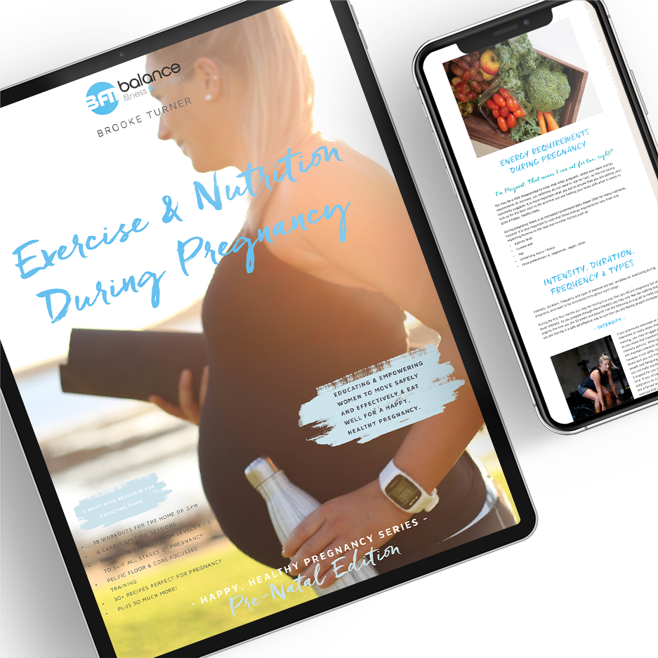 PREGNANCY - Exercise &amp; Nutrition During Pregnancy
