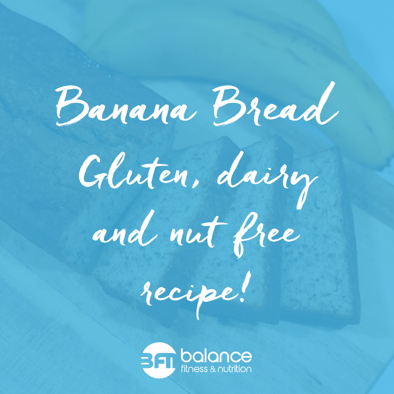 BANANA BREAD RECIPE - GLUTEN, NUT &amp; DAIRY FREE!