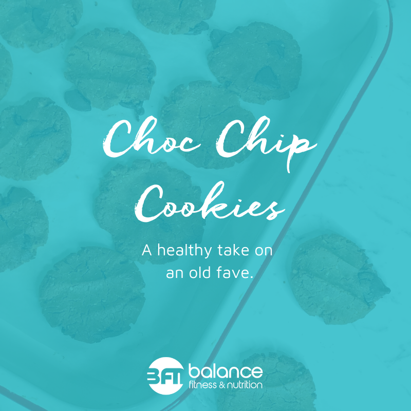 HIGH PROTEIN, HIGH FIBRE, CHOC CHIP COOKIES! 