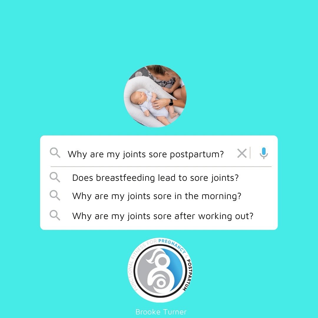 &bull; BREASTFEEDING &amp; JOINT PAIN &bull;
 
Have you returned to high impact exercise post babies and noticed your joints were sore the next day?

Are/were you breastfeeding your babe at the time?
 
During pregnancy oestrogen increases. It plays a