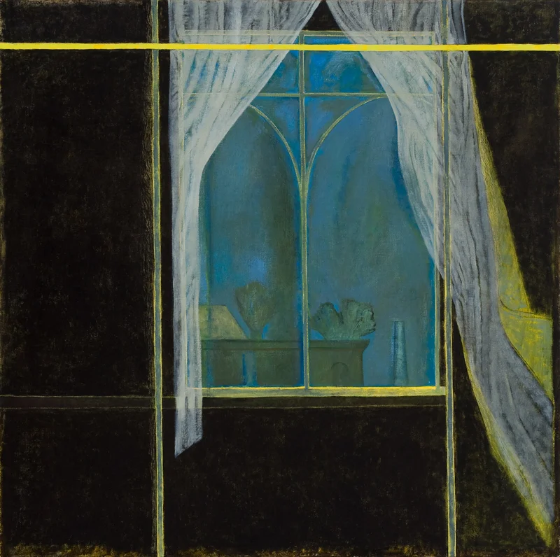 Domus, 2011, oil on canvas, 48"x48"