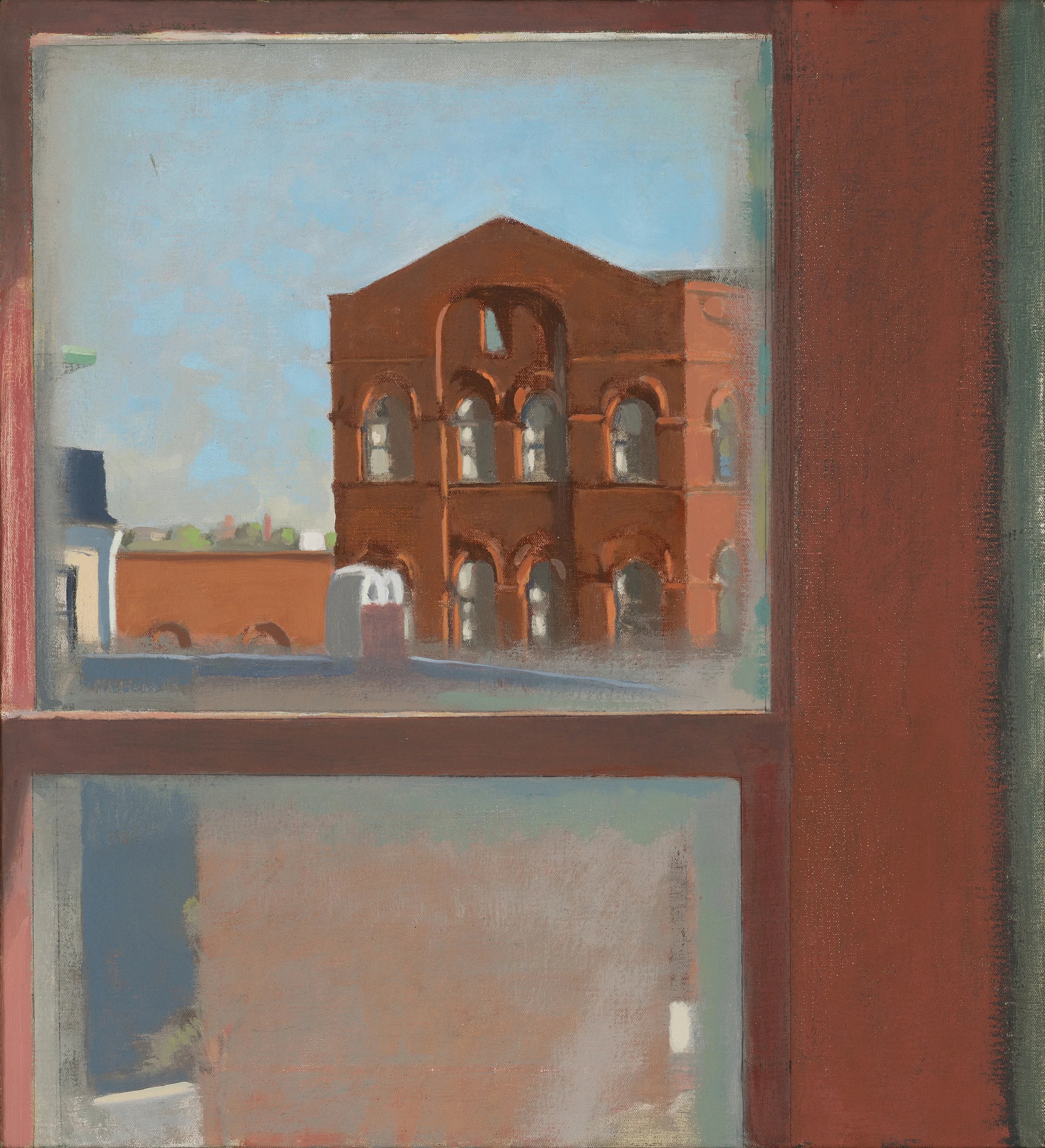 Richmond Market, oil on canvas