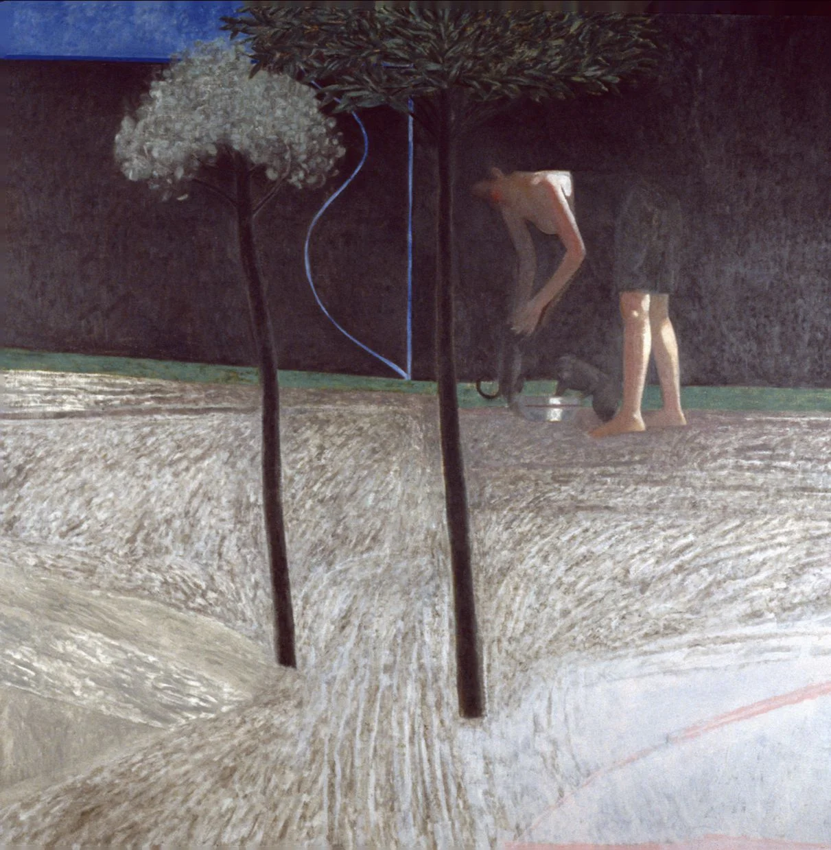 Garden, 1989, oil on canvas, 72"x72"