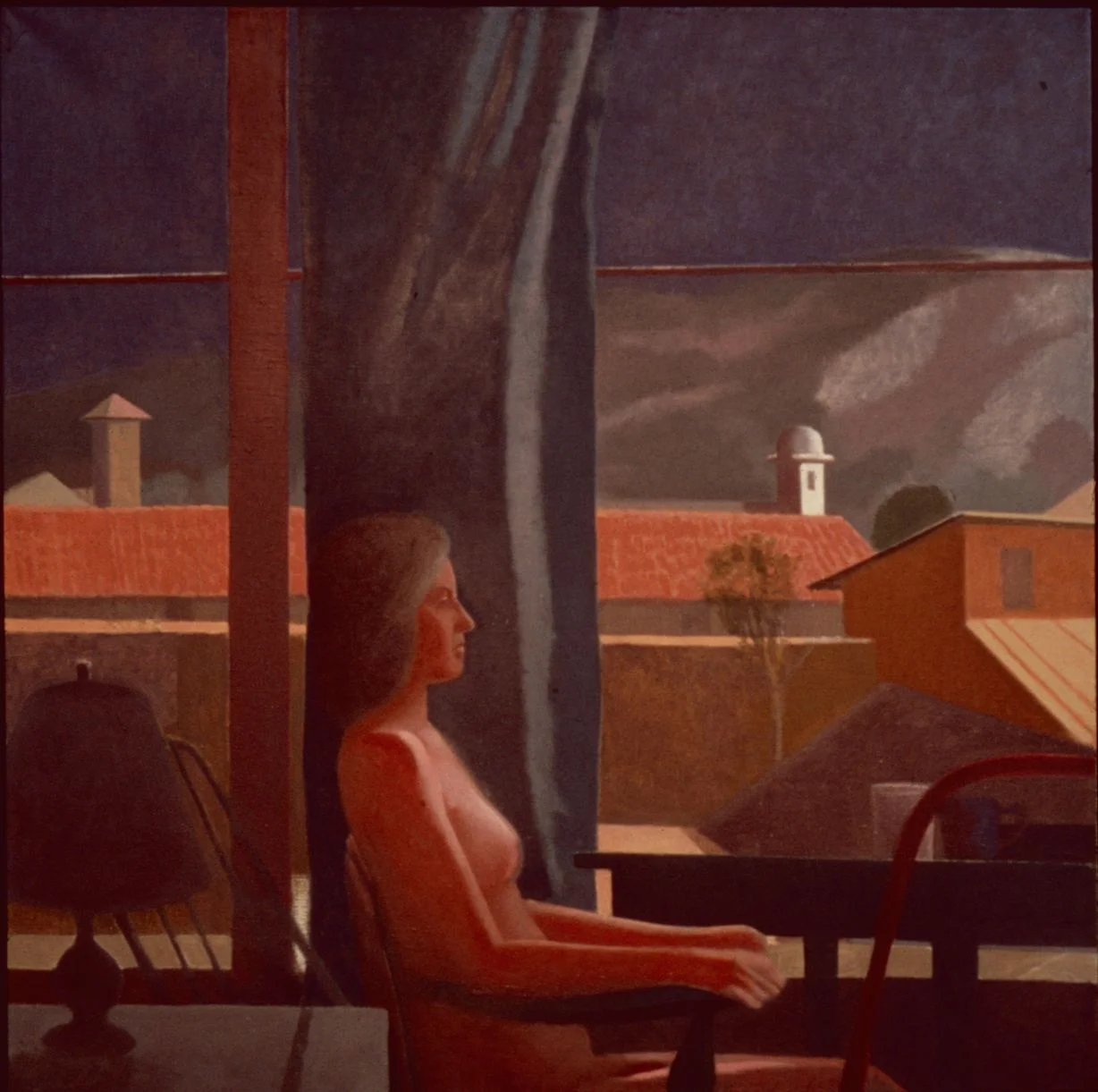 Cuzco, 1980, oil on canvas, 48" x 48"