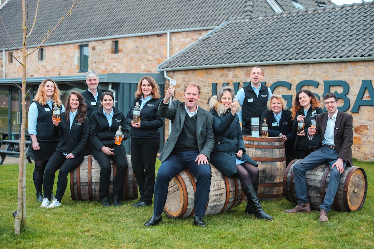 Kingsbarns Distillery team