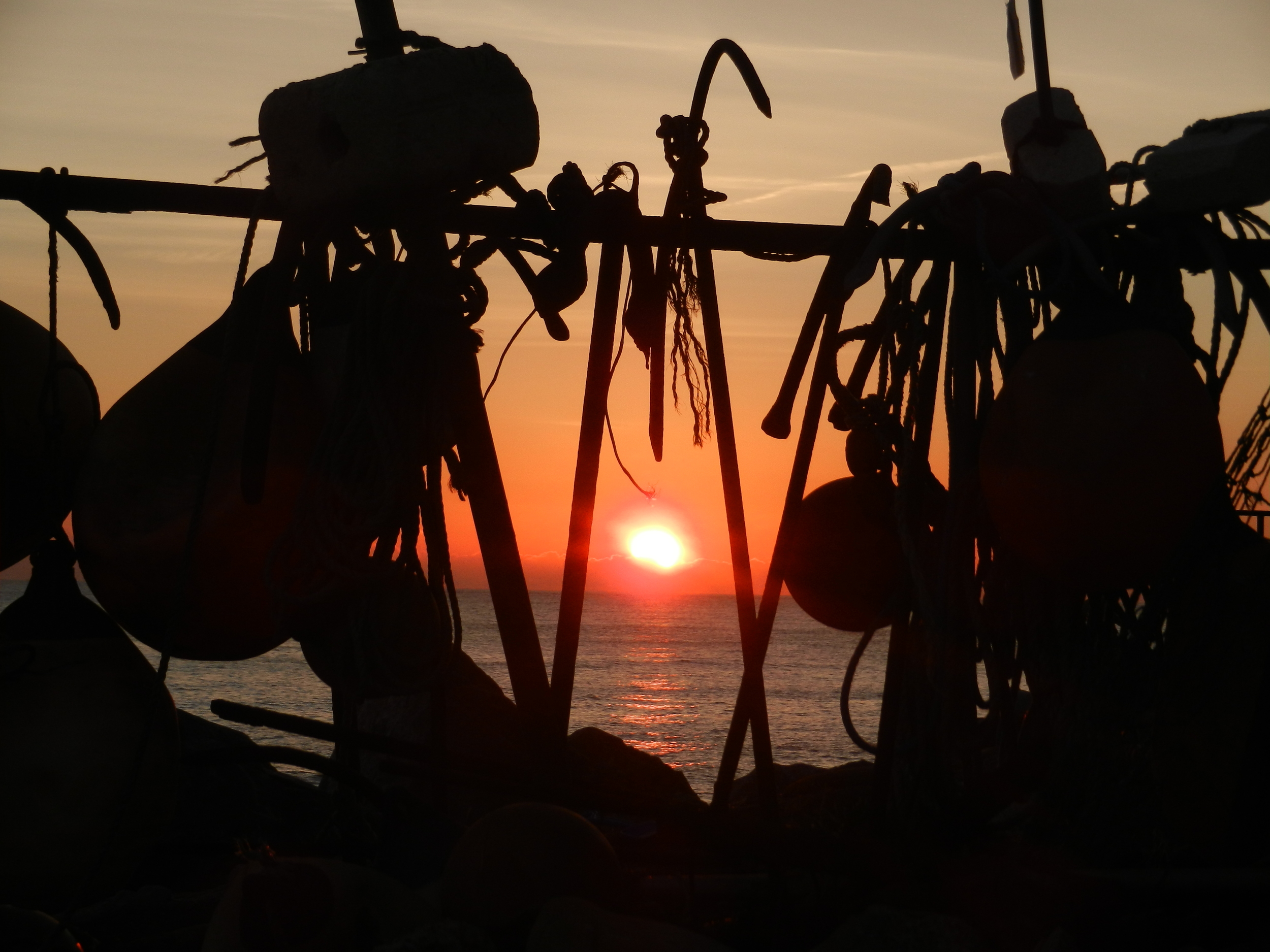 Postcard Sunset over Steephill