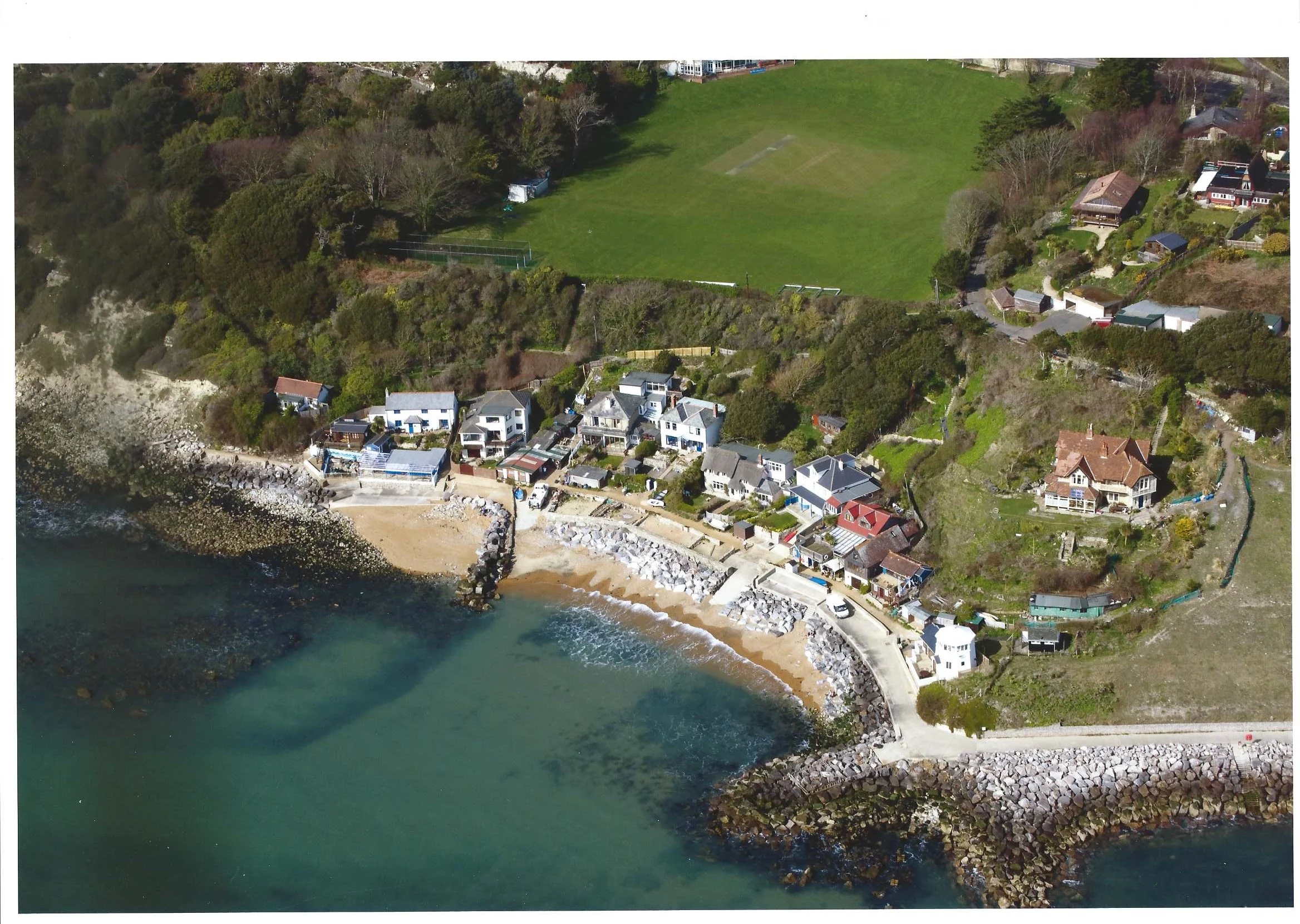 cove from the air