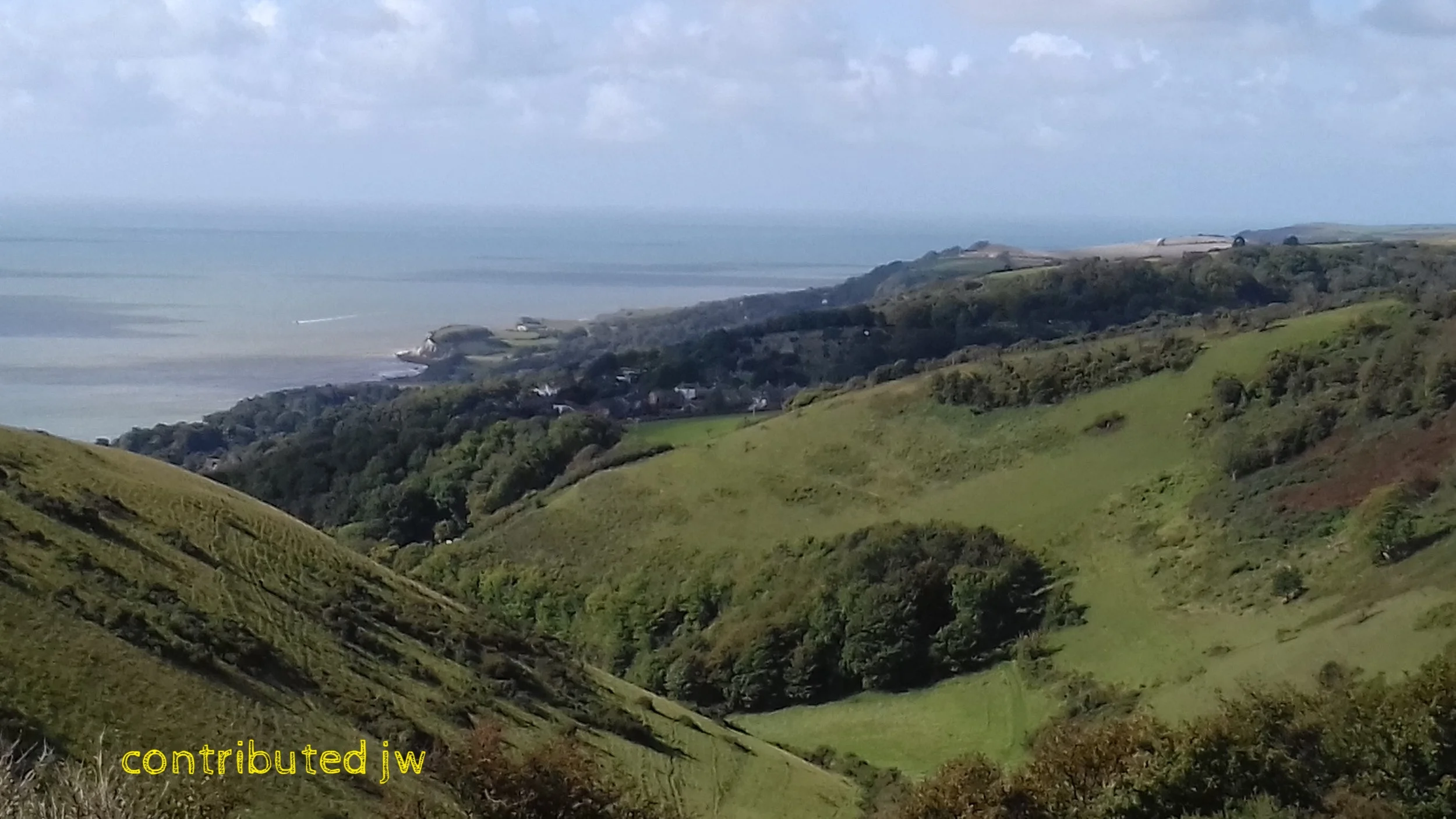 view from Ventnor downs