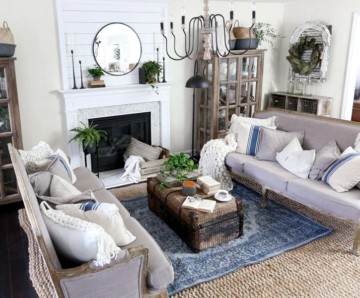 Plum Pretty Decor & Design Co.Spring Living Room Update with HomeGoods